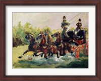 Framed Alphonse de Toulouse-Lautrec-Monfa