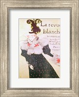 Framed Poster advertising 'La Revue Blanche', 1895