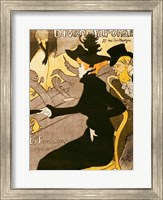 Framed Poster advertising 'Le Divan Japonais', 1892