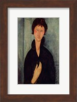 Framed Woman with Blue Eyes, c.1918