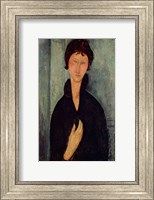 Framed Woman with Blue Eyes, c.1918