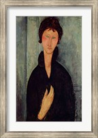 Framed Woman with Blue Eyes, c.1918
