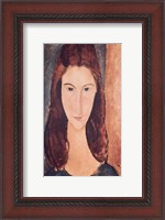 Framed Portrait of a Young Girl