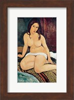 Framed Seated Nude