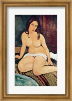Framed Seated Nude