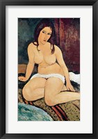 Framed Seated Nude