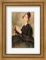 Framed Portrait of Dedie Hayden, 1918