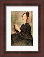 Framed Portrait of Dedie Hayden, 1918
