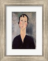Framed Woman with Earrings
