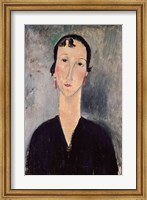 Framed Woman with Earrings