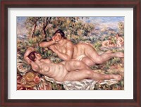 Framed Bathers - nude women