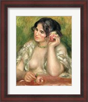 Framed Gabrielle with a Rose, 1911