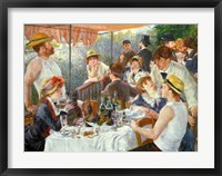 Framed Luncheon of the Boating Party, 1881