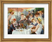 Framed Luncheon of the Boating Party, 1881