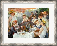 Framed Luncheon of the Boating Party, 1881