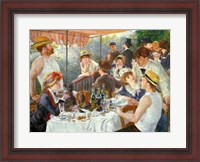 Framed Luncheon of the Boating Party, 1881