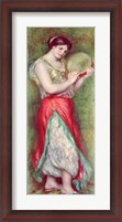 Framed Dancing Girl with Tambourine, 1909