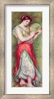 Framed Dancing Girl with Tambourine, 1909