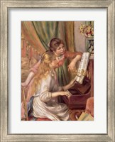 Framed Young Girls at the Piano, 1892