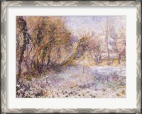 Framed Snowy Landscape