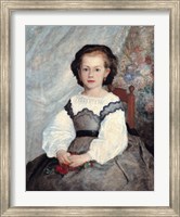 Framed Portrait of Mademoiselle Romaine Lacaux, 1864