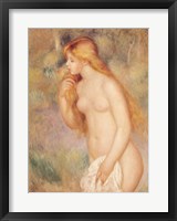 Framed Standing Bather, 1896