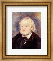 Framed Portrait of Richard Wagner