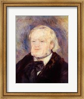 Framed Portrait of Richard Wagner