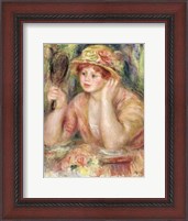 Framed Woman with a Mirror, c.1915