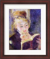 Framed Girl Reading, 1874