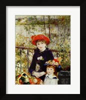 Two Sisters Framed Print