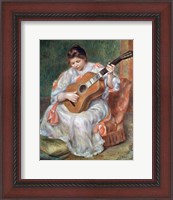 Framed Guitar Player, 1897