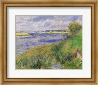 Framed Banks of the Seine, Champrosay, 1876