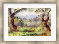 Framed Landscape at Les Collettes, 1910