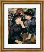 Framed Girls in Black, 1881-82