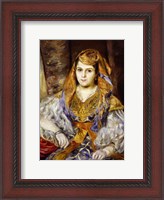 Framed Algerian Woman, 1870