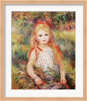 Framed Little Gleaner, 1888