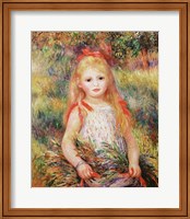 Framed Little Gleaner, 1888