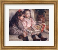 Framed Children of Martial Caillebotte, 1895
