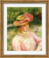 Framed Straw Hat, 1895