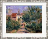 Framed Renoir's house at Essoyes, 1906