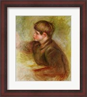 Framed Portrait of Coco painting, c.1910-12