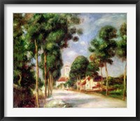 Framed Road to Essoyes, 1901