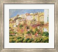 Framed Terrace in Cagnes, 1905