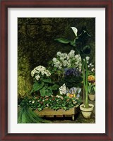 Framed Flowers in a Greenhouse, 1864