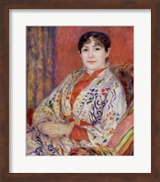 Framed Madame Heriot, 1882