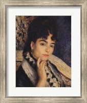 Framed Portrait of Madame Alphonse Daudet
