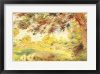 Framed Spring Landscape