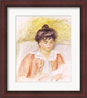Framed Portrait of Madame Albert Andre