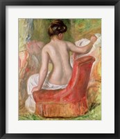 Framed Nude in an Armchair, 1900